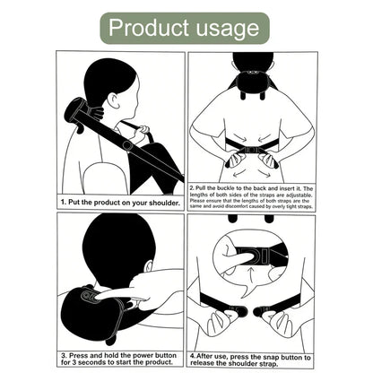 Bionic Finger Neck Shoulder Trapezius Muscle Relax Massager Neck Cervical Kneading Massage Shawl Brushless Motor Neck masajeador