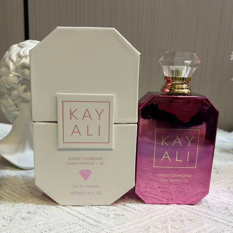 Long Lasting Perfume 100ml for Women Champagne Vanilla Fragrance Praline Nectarine Sandalwood KAYALI Parfum Water Mist Scent