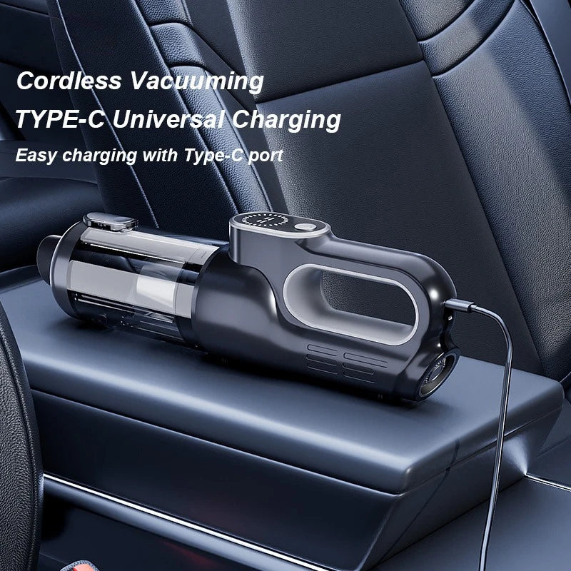 Handheld Wireless Vacuum Cleaner Strong Suction Mini Car and Home 18000Pa LED Screen Display Vacuum Cleaner One-Key Car Home Office Pet