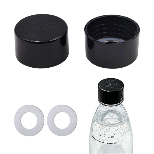 2-Pack Sparkling Water Bottle Cap, Carbonating Bottles Lid, Soda Machine Bottle Caps