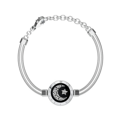 Totwoo Touch Single Bracelet - Long Distance Touch Bracelet Light up and Vibration Relationship Love Baracelet Smart Jewelry