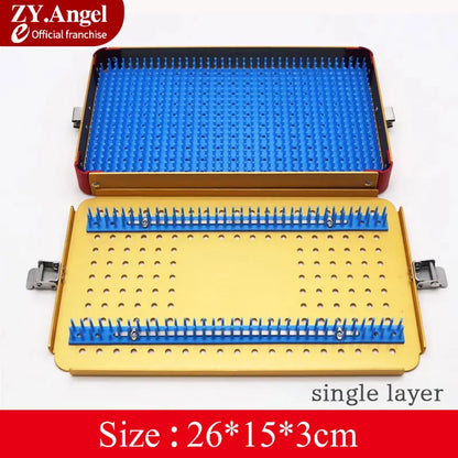 Ophthalmic Instruments Box Pet Dentistry Ophthalmology Surgical Instruments Disinfection Tray Tool Storage Box