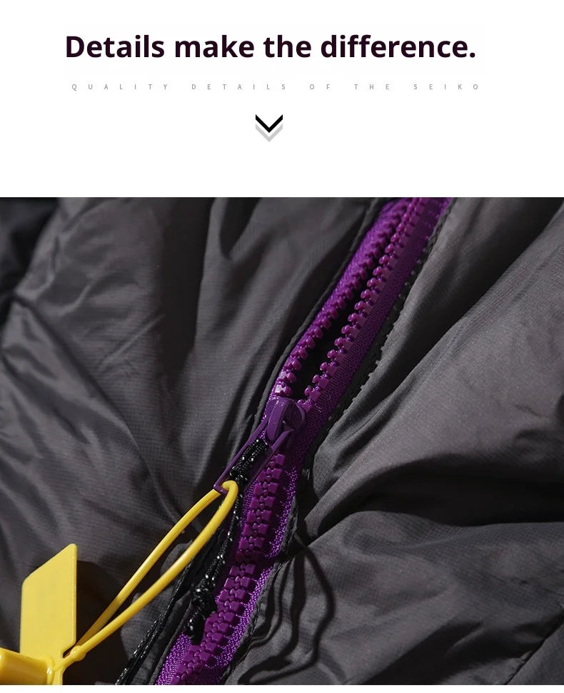 Windproof & Waterproof Winter Jacket  2025 Lightweight Abrasion-Resistant Parka with Hood Unisex Thermal Coat