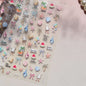 Ocean Shell Starfish Shell Conch Whale Dolphin Seahorse Coconut Tree Water Bubbles Self Adhesive Nail Art Sticker Manicure Decal
