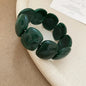 Acrylic Irregular Square Round Beaded Bracelet Bangle for Women Imitation Stone Chain Bracelet Hand Accessories Couple Gifts K