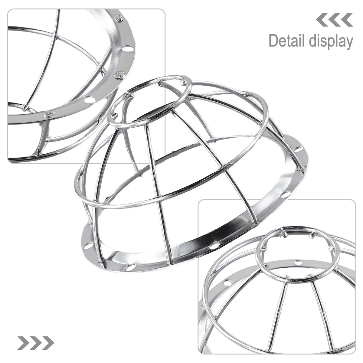 1/2pcs Iron Smoke Detector Protective Cover Sprinkler Cage Bracket Fire Covers Home Bathroom Kitchen Accessories Protect Parts