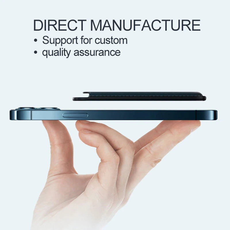 Luxury For Magsafe Magnetic Leather Wallet Case For iPhone 13 17 16 14 Pro Max 15Pro S25 Card Holder Phone Bag Cover Accessories