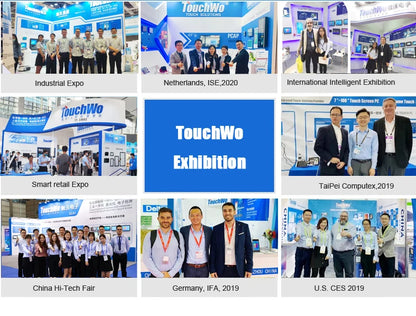 TouchWo 15.6 21.5 23.8 Inch Wall Mount Touch Screen AIO Computer Touchscreen Self Service Checkout Ordering Ticket Payment Kiosk