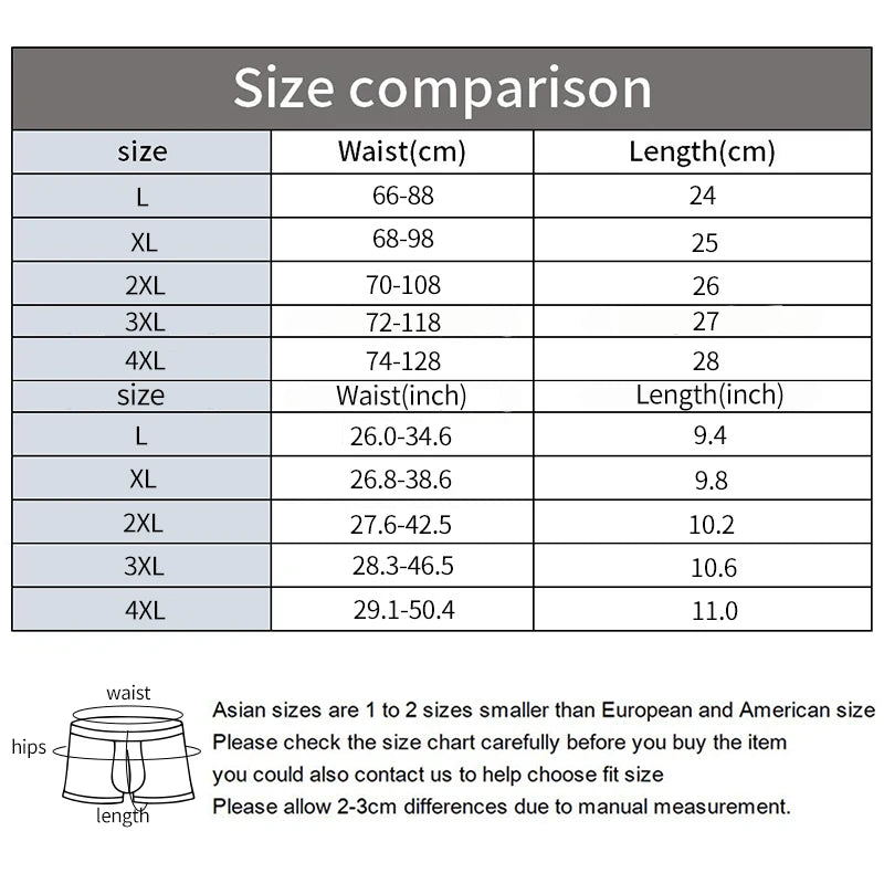 10 Pcs/Lot Men's Summer Ice Silk Boxers Briefs Seamless Underwear Lingerie Underpants Shorts Ultra-thin Breathable Sexy Panties