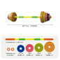 Kids Adjustable Weight Lifting Dumbbell Barbell Set Fitness Exercise Toy Indoor Outdoor Training Activity Play Equipment
