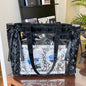New Y2K Cute Japanese Ita Bag Lolita Girl Transparent Shoulder Tote Bag Large Capacity Crossbody Casual Bag DIY Display Handbags