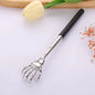 Skull Palm Telescopic Back Scratcher Hand Massager backslap with Rubber Handles Fun And Novel Tool For Decompression Hand Stick