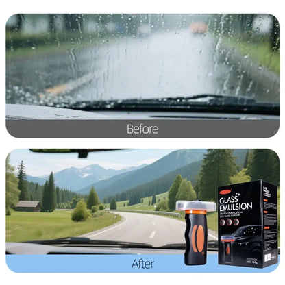 2026 New Car Glass Cleaner Gel Foam Anti-Fog Coating Windshield Watermark Remover Cleaning For Car Windows Rainproof Safe 100g