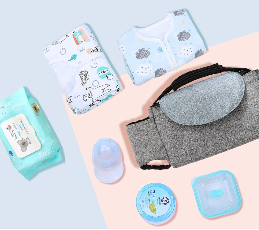 Baby Stroller Bag Pram Organizer Stroller Accessories Stroller Cup Holder Cover Trolley Organizer Pouch Travel Accessories