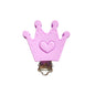 10pcs Silicone Heart Pacifier Clips DIY Baby Teething Teether Necklace Bead Tool Nurs Gift Nipple Chain Accessories