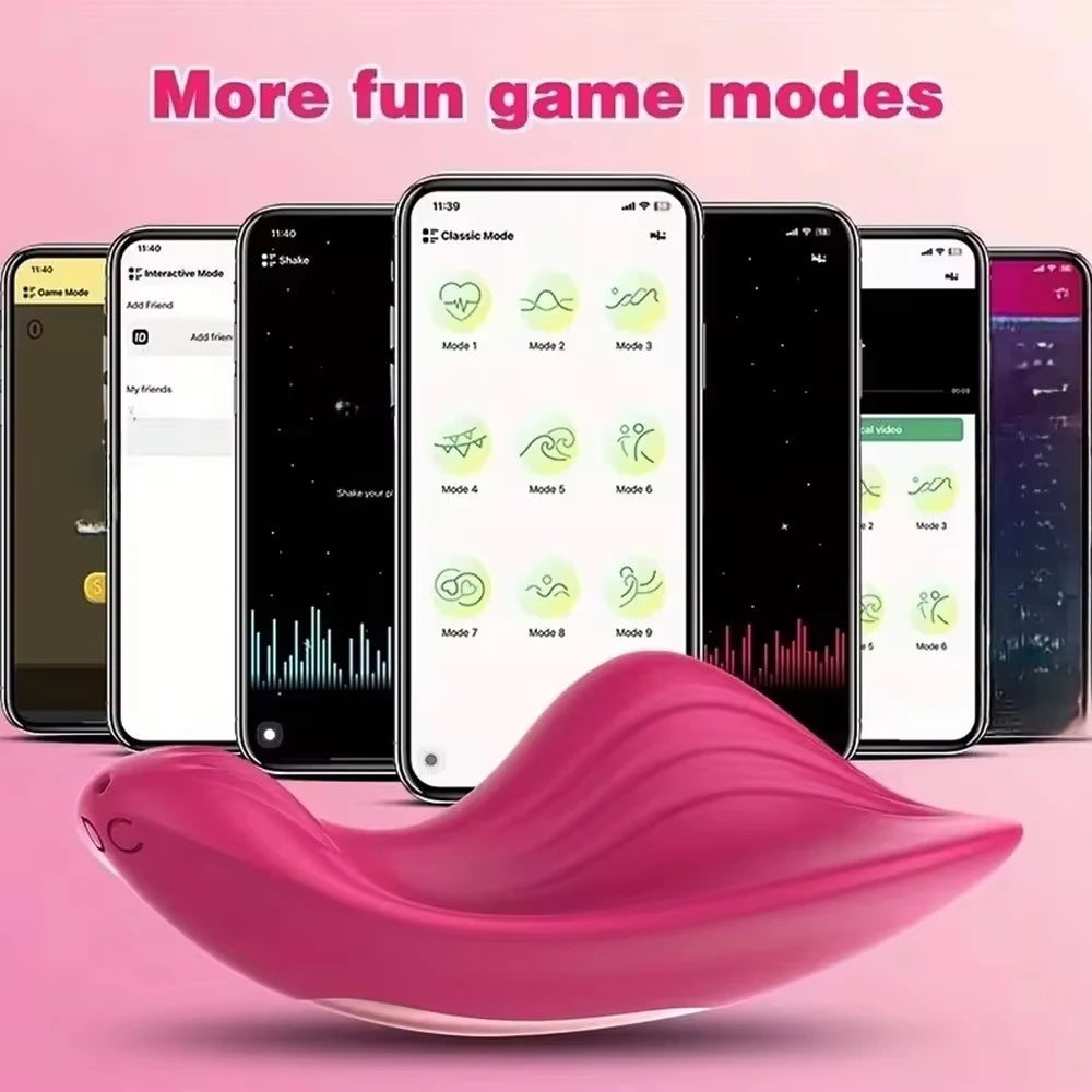 Wearable Bluetooth APP Vibrator for Women Wireless Remote Control Vibrating Egg Clitoris Stimulator Female Sex Toys for Couples