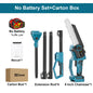Gisam 8Inch Brushless Telescoping Pole Electric Chainsaw High Branch Saw Garden Pruning Power Tool For Makita 18V Battery Pin