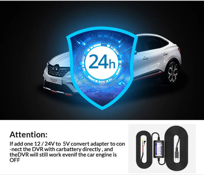 10 Inch Car DVR Car Touch Screen Video Recorder Dual 1080P Rearview Mirror Front and Rear HD Night Vision Camera Mirror