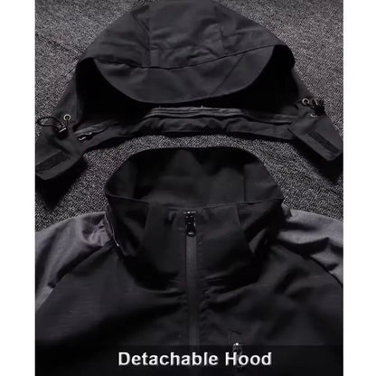 Tactical Waterproof Sets Men Wear Resistant Combat Training Suit Outdoor Multi-pocket Uniform Airsoft Camping Hiking Tracksuit