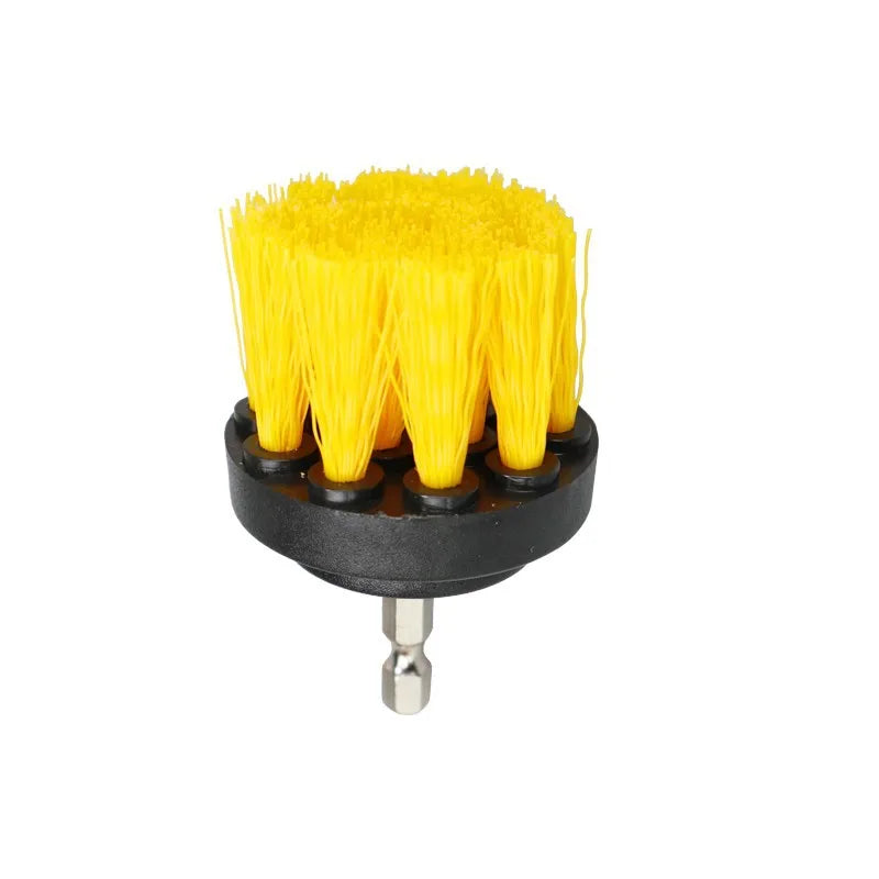 Drill Brush Attachment Set Power Scrubber Wash Cleaning Brushes Tool Kit with Extension for Clean Car Wheel Tire Glass Windows