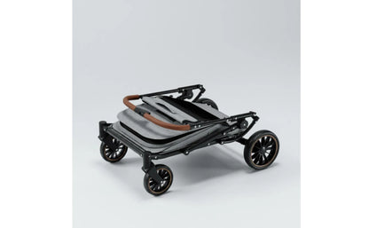 Large Dog Stroller Swivel Wheels Foldable Pet Stroller Pet Travel Enclosed for Other Pets, Outdoor Walking, Transport