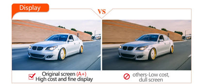 4.3 Inch 1080P Night Vision Camera Dual Lens DVR  Rearview Mirror Dashcam Car Dvr Dash Camera Car Video Recorder Auto Bluck Box