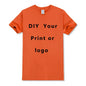 Custom T shirt Women Men Customised Printed 100% Cotton Short Sleeve Your Logo Photo Brand Text Tee Personalize Graphic Clothing