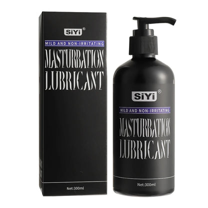 300ml Silicone-Based Lube with Press Pump,  Stringy Anal Lubricant Suitable for Sex Toys Ideal for Toys and Couples