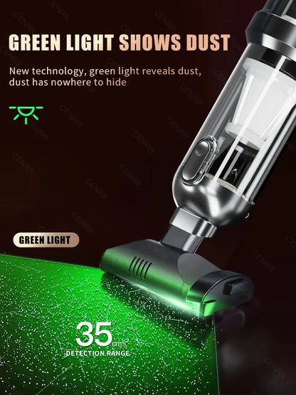 CENRR 998000PA Car Vacuum Cleaner Mini Cordless Powerful Wireless Car Cleaner HandHeld Portable Vacuum Cleaner Home Appliance