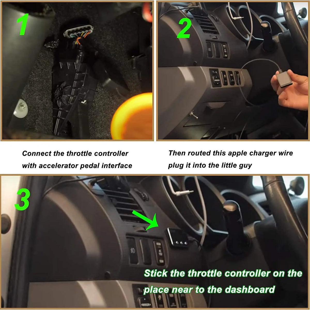 9 Drive 9-Mode Throttle Controller Racing Accelerator Potent Booster Tuning Parts Accessory for Jeep Wrangler JK 2007-2018 (Gree