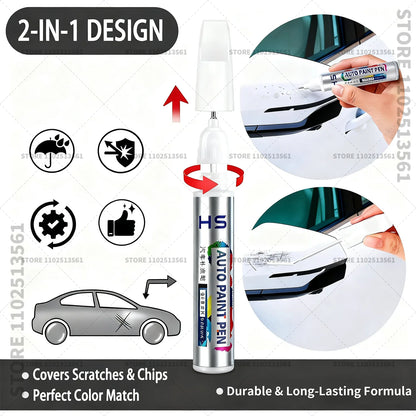 Car Paint Repair Pen Touch Up Scratch Remover DIY Auto Accessories For Mazda CX-30 Blue 42M White 34K Red 42V Grey 47C 46G