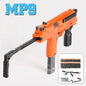 MP9 Toy Gun Electric Foam Dart Blaster Soft Bullet Submachine Gun Automatic Shooting Toys for Adults Teens Outdoor Battle Games