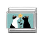 Y2K Cute Funny Sofa Cats Dogs Italian Charm Fit 9mm Stainless Steel Women DIY Bracelet Drop Shipping Fashion Jewelry Wholesale