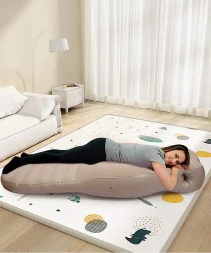 Pregnancy Body Bed Pillow Support Mat Inflatable Sleeping Mattress Yoga Mat For Pregnant Women Inflatable Pregnancy Pillow