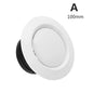 100/150mm Various Shapes Air Vent Extract Valve Grille Air Circulation Vents Cover Round Ducting Ventilation Cover Accessories