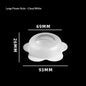 Anti Escape Reptile Feeding Dish Durable ABS Worm Food Bowl Easy Clean for Lizards Geckos Snakes Terrarium Tank