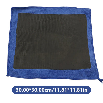 SEAMETAL 1/2pcs Car Cleaning Towel Magic Clay Cloth for Car Detailing with Blue Clay Bar Towel Washing Tool Car Accessories