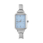 Fashion Colorful Dial Square Stainless Steel Women Watch Head Fit 9mm Bracelet For Party Friend Wife Birthday Jewelry Gifts