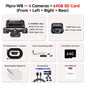 XUOIB I9pro-WB 4CH 360° Dash Cam 4'' Touch Screen 4K/2K Front for Car DVR Camera 24H Parking Mode GPS WiFi Recorder Night Vision
