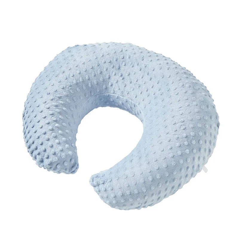 Soft Breathable Nursing Pillow Solid Color Back Support Cushion Baby Feeding Pillow Comfortable Nursing Aid Maternity Essential