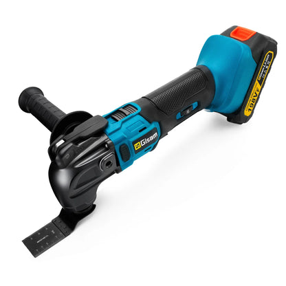 Gisam 20000OPM Cordless Quickrelease Oscillating Tool Multifunction Trimmer Power Tool Anti-Vibration for makita 18V battery Pin