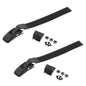 2 Sets Roller Skates Strap Fastening Straps Inline Skate Strap Buckle With Clamp Screws Nut Replacement