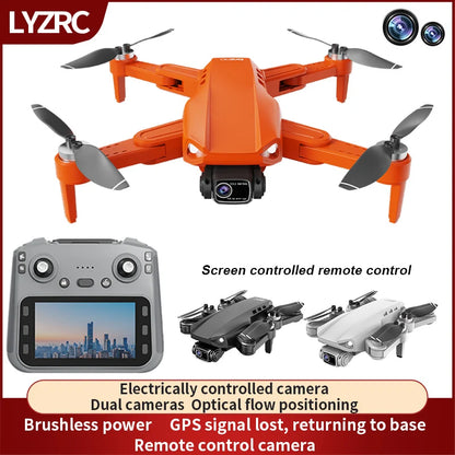 L900 Plus GPS Drone 4K Professional 5G HD Dual Camera Photography Brushless Foldable Quadcopter With Large Screen RC Drones Toys