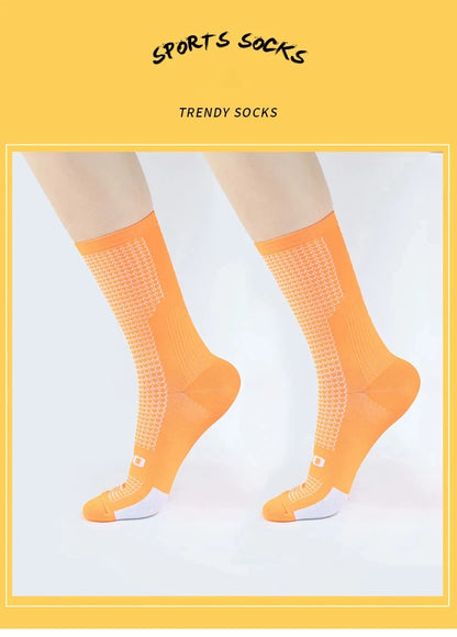 1 Pair compression socks cycling socks men hiking socks women socks men knee high socks running socks sport basketball socks