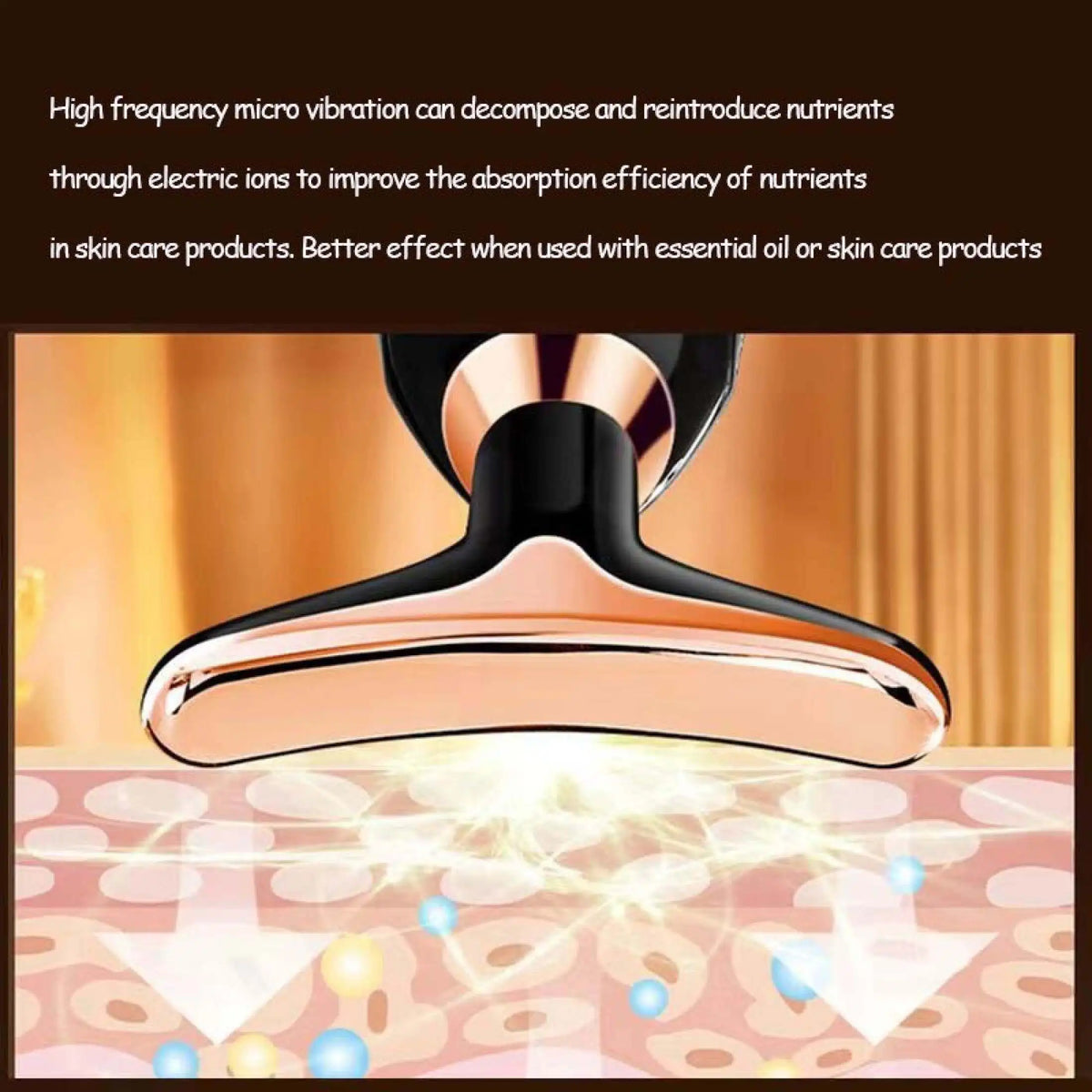3 In 1 Face Massager Neck Facial Eye Massage Introducer Microcurrent Skin Rejuvenation Anti Aging Beauty Device Beauty Tools