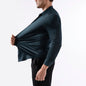 High Elastic Seamless Shirts Men Long Sleeve Muscle Sports Shirt European Size No Ironing Business Professional Workwear Causal