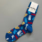 Cotton Happy Socks Men's Classic Crew Sock Shoe Size 10 - 13 Soft