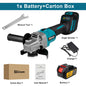 125mm 7 Gears Brushless Angle Grinder Polishing Cutting Machine Electric Angle Grinder Power Tool for Makita 18V Battery Pins