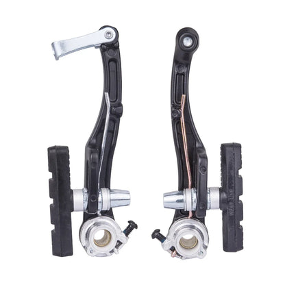 2sets Bicycle V Brake Sets Aluminum Alloy Mountain Bike V-Brake Caliper Removable Adjustable Cycling Brake Caliper Accessories