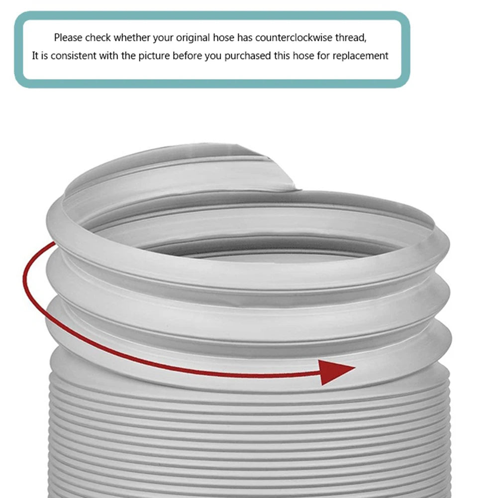 130/150mm Telescopic Air Conditioner Pipe Duct Extension Pipe Easy to Install Universal Exhaust Hose Tube for Air Conditioning